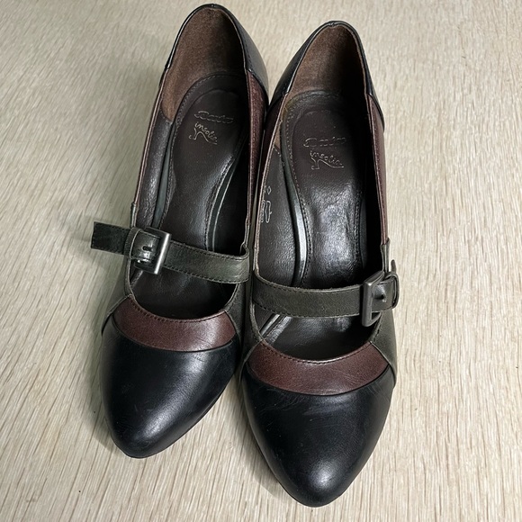 Bata Insolia Multicolored leather heels - Picture 6 of 7